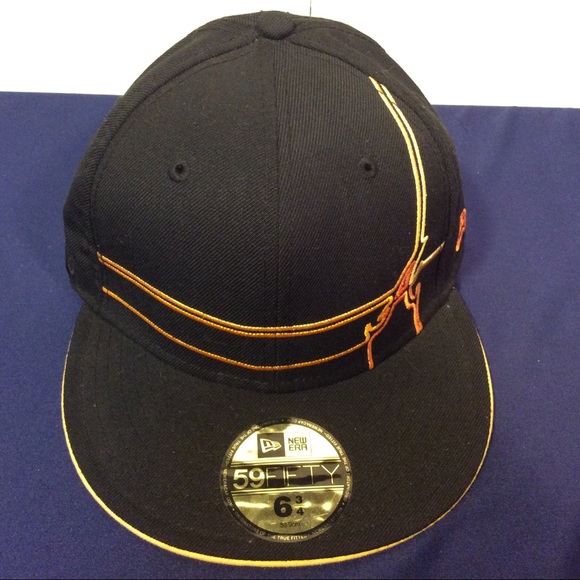 Atlanta Braves New Era 59 Fifty Baseball Hat Size 6 3/4 - Picture 3 of 7